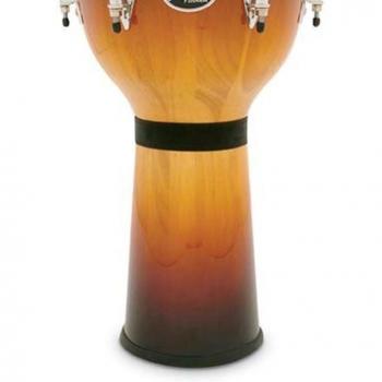 Vintage Sunburst Djembe by Latin Percussion