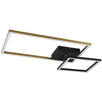 Plafón LED Dimmer Padella 25W 3000lm 3000K Oro Mate Orientable