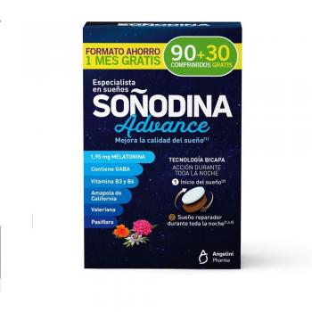 Soñodina Bicapa Melatonina 120 Comprimidos (90+30 de Regalo)