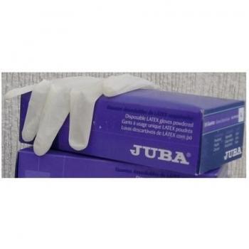 Juba - Guante eco- latex empolvado natural talla -m