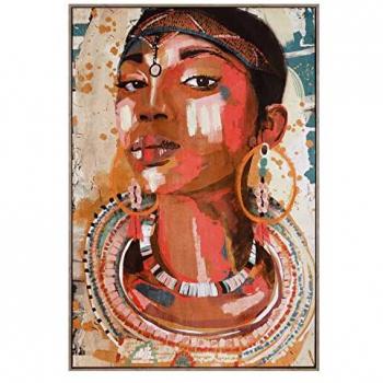 Lienzo Enmarcado Africana 83 x 123 cm para el Hogar