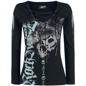 Rock Rebel by EMP Stay Manga Larga Mujer Negro L