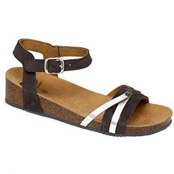 Scholl Sandalias con Tira Kelly Grigio 38