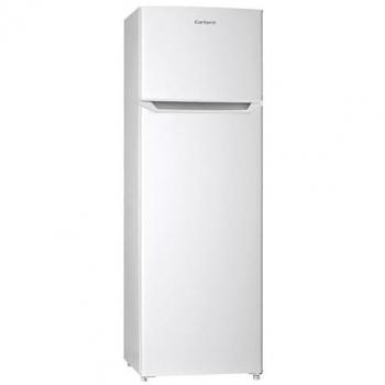Frigorífico 2 Puertas Corbero CF2PH1664W Blanco E - Capacidad 248L, Luz Interior, Crisper, Balcones Ajustables, Descongelación Manual, Estantes de Cristal, 40 d