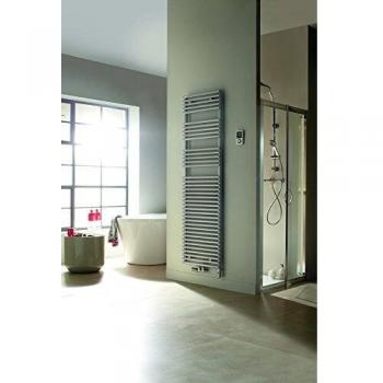 Toallero Eléctrico Acova Cala Mixto Blanco 612W/600W - Vertical - Programable - Dimensiones: L.446xH.1251xEp.84