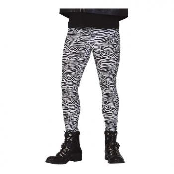 Pantalón Rock con Estampado de Cebra