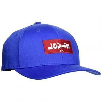 Levi's Lazy Tab Flexfit Gorra, Azul
