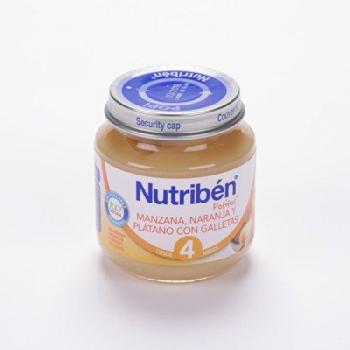 Nutriben Manzana Naranja Platano Galletas 130g