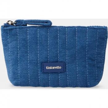 Neceser azul con cremallera Tintoretto