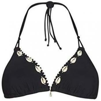 Banana Moon YERO Black Parte Superior de Bikini, Negro, M para Mujer
