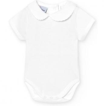 BABIDÚ - Pack de 2 bodys manga corta cuello bebé piqué