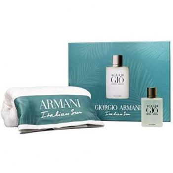 Acqua di Gio Man Gift Set 100 ml EDT and Towel by Armani