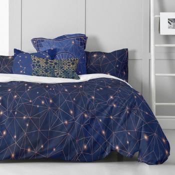 Funda Nórdica Multicolor 100% Algodón 150 TC Deep Blue - Fabricada en España (260x220 cm para cama 180/200)