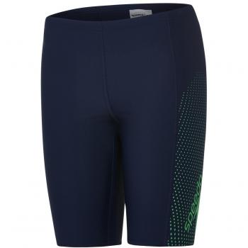 Speedo Gala Logo Panel Pantalones Cortos, Niños, Azul Marino