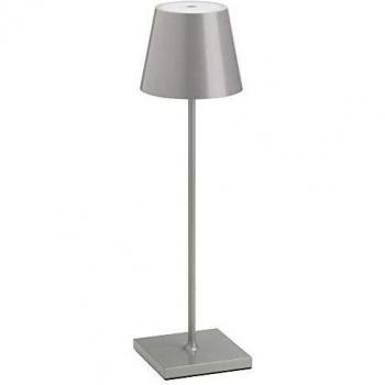Lámpara de mesa LED 5099, batería recargable IP54 atenuable grafito