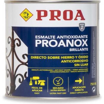 PROA Esmalte Antioxidante Directo Proanox Satinado Blanco 750 ml