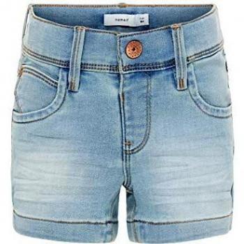 NAME IT Short Salli Mini Azul Oscuro para Niña 104 Azul