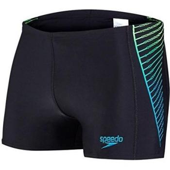 Speedo Colocación colourblend Panel Aquashorts – Bañador para hombre, color negro/fluo verde/acuario, talla 32