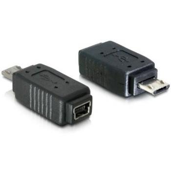 DeLOCK 65063 - Adaptador USB, Negro