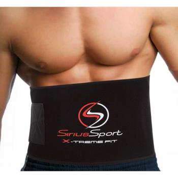 ~ viernes negro venta ~ Sirius deporte cintura Trimmer y pérdida de peso cinturón, parte inferior de la espalda & AB apoyo, Tummy Tuck sistema de adelgazamiento, lumbar Dolor Zapatillas para las mujeres y hombres, mejor Abdomen Shaper de contorno para c