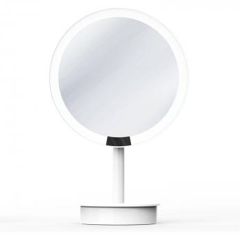 Espejo de mesa LED Just Look SR, blanco, aumento 5x