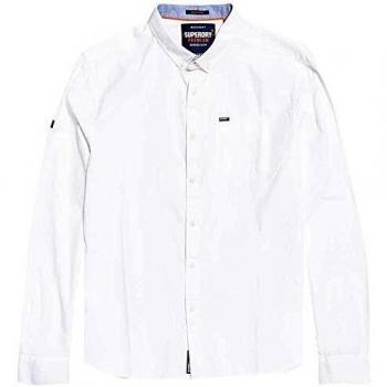 Superdry Premium University Oxford Camisa Hombre Optic XXL