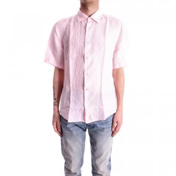 Camisa de Hombre BOSS Rosa Pastel Regular Fit
