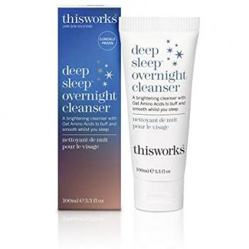 This Works Deep Sleep Brightening Gel Cleanser with Oat Amino Acids and Hyaluronic Acid, 100ml