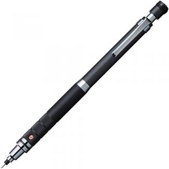 Uni Kuru Toga Roulette Model Auto Lead Rotation Mechanical Pencil 0.5 mm - Gun Metallic Body