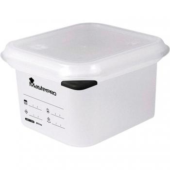 Fiambrera Masterpro Transparente Plástico Polipropileno - 1,7 L