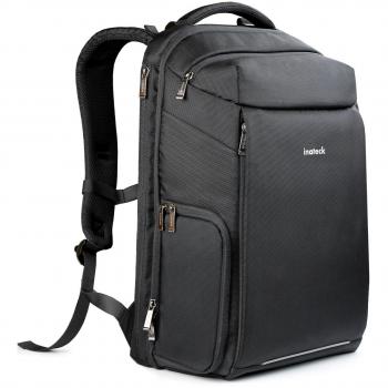 Inateck Mochila Bolso multifunción para cámaras fotográficas DSLR SLR/portátiles 15-15.6'', Compartimiento para Cámara Objetivos y DSLR SLR,Resistente