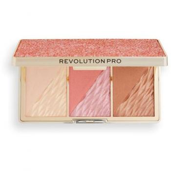 Paleta de Rostro Crystal Luxe - Revolution Pro - Rose Fresco