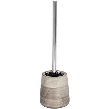 Conjunto de cepillo para WC en cerámica Pottery - Beige - Diámetro 12,5 cm x Altura 39,5 cm
