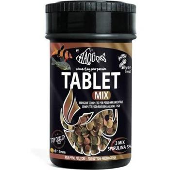 Haquoss Tablet Mix Alimento de Pastillas affondanti para Peces limpiadores de Fondo y Cristal, 100 ml/44 gr