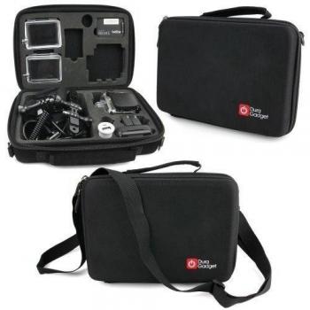 DURAGADGET Fantástico Estuche / Funda Rigida Portátil Con Bandolera Diseñada Para Cámaras De GoPro Hero 4 / 3+ / 3 / 2 / 1 / HD Hero 960 / QUMOX SJ6000 / SJ5000 / SJ4000 WIFI -