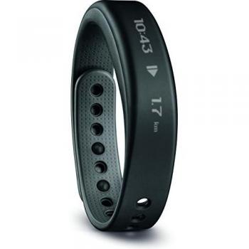 Garmin VivoSmart - Pulsera con monitor de actividad, color negro, talla S
