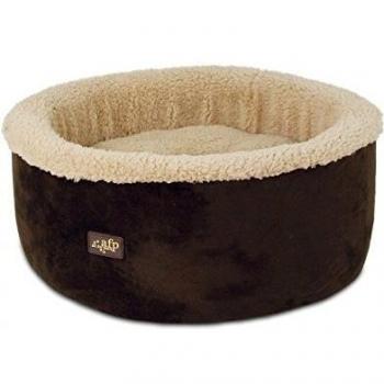 ALL FOR PAWS Cama Curl & Cuddle, Color Marrón