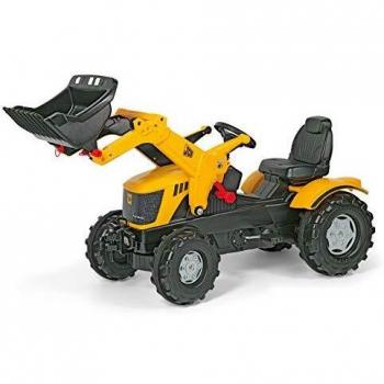 Tractor de Pedales JCB 8250 con Cargador Frontal - Rolly Toys