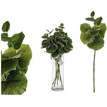 Ibergarden Planta Decorativa Hojas Plástico, 75 cm