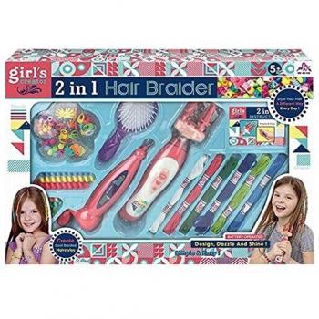 JUINSA Set 2 Trenzadores Pelo con Accesorios. Caja 43x32x6, 700651
