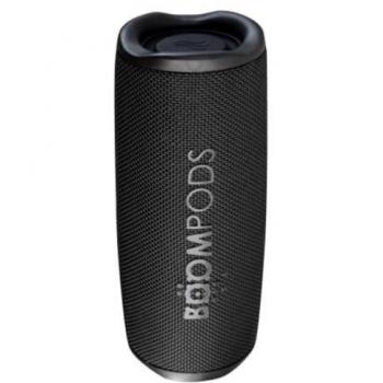 Altavoz Bluetooth Portátil BoomPods Beachboom 12 Negro, Impermeable IPX7, 5W, Autonomía de 5 horas