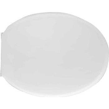 Sedile WC Althea Vaso Hola Forma 1 Blanco - Tapa de inodoro ajustable en madera estabilizada y poliéster