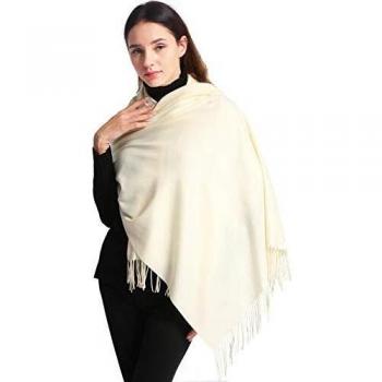 EASE LEAP - Pashmina - para mujer Blanco L