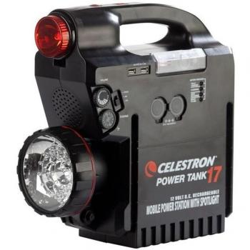 Celestron PowerTank 17 Rechargeable 12V DC 17Ah Telescope Power Supply
