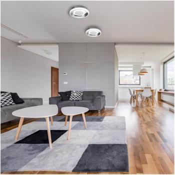 Plafón LED 20W Elma Cromo con Memoria de Color