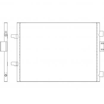 BEHR HELLA SERVICE 8FC 351 300-651 Condensador, aire acondicionado