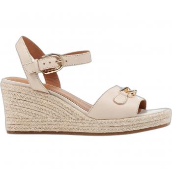 Sandalias con cuña Geox para mujer en color beig