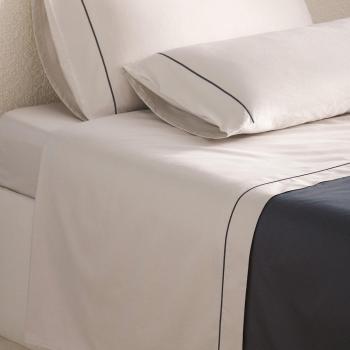 Sábana Encimera Regent Beige 100% Algodón Egipcio