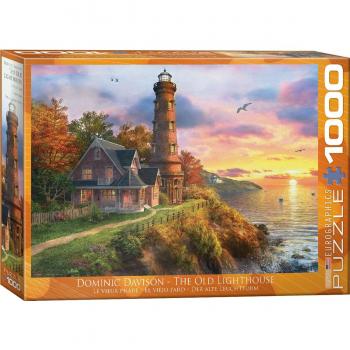 Eurographics 1000-Piece Puzzle - Dominic Davison: The Old Lighthouse