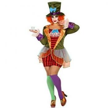Disfraz Sombrerera Loca para Adultos Multicolor (2 pcs) XXL